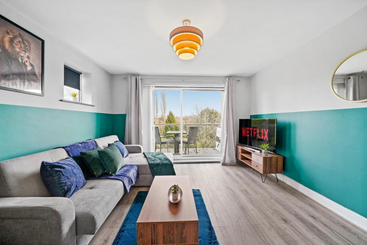 The Stylish Warwick Abode - Balcony - Garden Villa Leek Wootton Eksteriør bilde